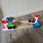 2 Hot Wheels Monster Trucks met Lanceerbanen, Ophalen, Onderdelen, Zo goed als nieuw, Hot Wheels