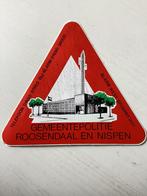 Sticker Gemeentepolitie Roosendaal en Nispen, Verzamelen, Verzenden, Zo goed als nieuw