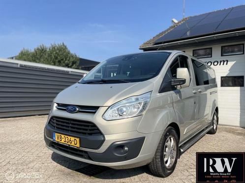 Ford Transit Custom 330 2.2 TDCI L2H1 Ambiente DC, Auto's, Bestelauto's, Bedrijf, Te koop, ABS, Airconditioning, Alarm, Bluetooth