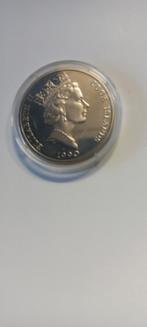 5 dollars Cook Islands Tiger, Postzegels en Munten, Munten | Amerika, Ophalen of Verzenden, Noord-Amerika, Losse munt