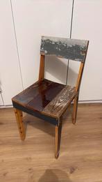 1 Piet hein eek stoel - sloophout lak, Ophalen