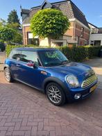 Mini 1.6 16V Cooper 2007 Blauw met nw APK tot 31-7-2026!, Auto's, Mini, Voorwielaandrijving, 4 cilinders, Leder en Stof, Handgeschakeld
