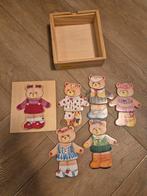 Berenpuzzel - Houten aankleed puzzel, Ophalen of Verzenden, Zo goed als nieuw, Puzzelen
