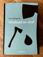 Misdaad en straf * F.M Dostojevski * Fyodor / Fjodor, Boeken, Verzenden, Zo goed als nieuw, Nederland