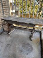 Houten Tuin Tafel - Robuust & Charmant, Antiek en Kunst, Antiek | Meubels | Tafels, Ophalen