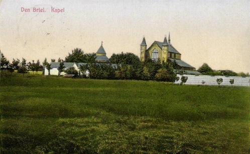 Den Briel, Kapel - 1934 gelopen, Verzamelen, Ansichtkaarten | Nederland, Gelopen, Zuid-Holland, 1920 tot 1940, Ophalen of Verzenden
