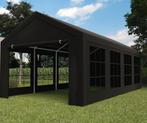 4x8m Partytent Paviljoen Biertent Carport Stalen Frame Zwart, Ophalen of Verzenden, Nieuw, Partytent
