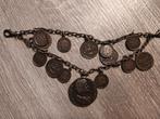 Munten ketting dirndl charivari oktoberfeest, Ophalen of Verzenden, Zo goed als nieuw, Zilver, Zilver