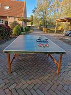 Tafeltennistafel (2 delen) - GRATIS!, Sport en Fitness, Tafeltennis, Ophalen, Gebruikt, Tafel Outdoor