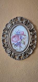Clayre & Eef Lijst met Bloemen, Huis en Inrichting, Minder dan 50 cm, Gebruikt, Ophalen of Verzenden, Minder dan 50 cm