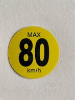 Sticker nood reservewiel Max 80 km/h VW, Audi & Porsche, Ophalen of Verzenden