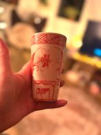 Rood koffie kopje Bat Trang, Ophalen, Gebruikt, Keramiek, Overige stijlen