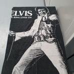 Elvis Presley Handdoek - The King Lives On, Ophalen of Verzenden, Zo goed als nieuw