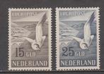 Luchtpost 12 - 13 ong 1951 Zeemeeuwen ; Ook veel ROLTANDING, Postzegels en Munten, Postzegels | Nederland, Ophalen of Verzenden
