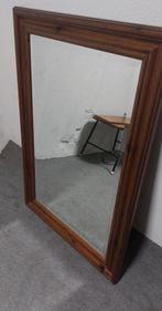 Vintage Scandinavische spiegel, Antiek en Kunst, Antiek | Spiegels, Ophalen of Verzenden, Rechthoekig, Minder dan 50 cm