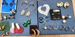 17 paar oorbellen, 6 ringen en 2 hangers, Ophalen of Verzenden, Zo goed als nieuw, Overige materialen