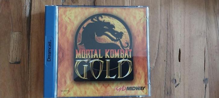 Mortal Kombat Gold, Spelcomputers en Games, Games | Sega, Zo goed als nieuw, Saturn of Dreamcast, Vechten, 2 spelers, Vanaf 18 jaar