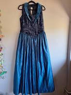 Nieuwe blauwe lange gala/feest jurk, maat M, Maat 38/40 (M), Blauw, Nieuw, Ophalen of Verzenden