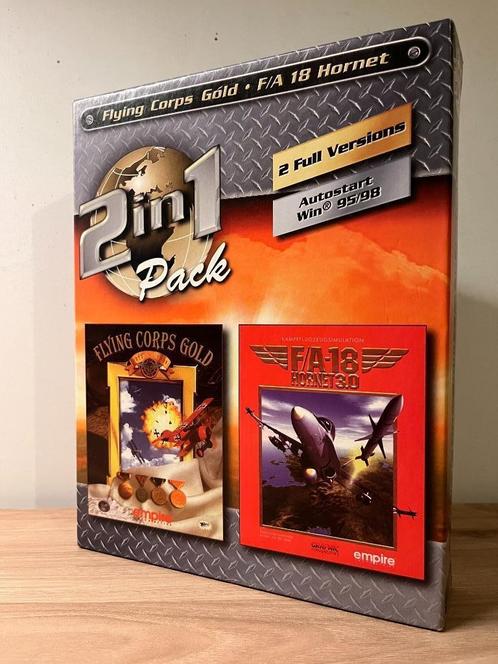 PC Big Box | 2-1 Pack Flight Simulators, Spelcomputers en Games, Games | Pc, Racen en Vliegen, 1 speler, Ophalen of Verzenden