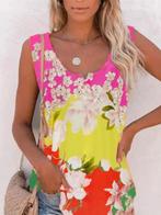 Gebloemde top, Kleding | Dames, Maat 38/40 (M), Nieuw, Ophalen of Verzenden, Zonder mouw