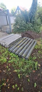 Astebestvrije Golfplaten, Ophalen, Kunststof, Gebruikt, Zwart