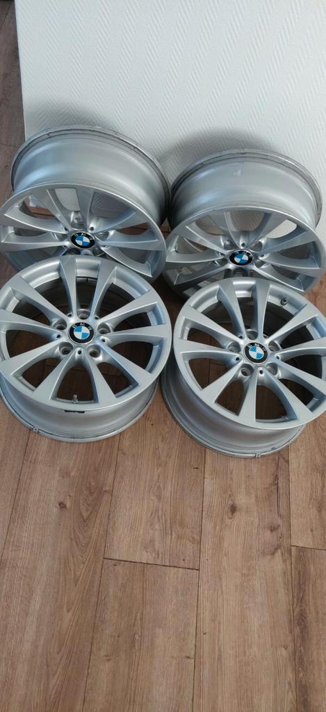4x originele 17 inch BMW velgen 5x120 Styling 395 + RDC, Auto-onderdelen, Banden en Velgen, Velg(en), All Season, 17 inch, 225 mm
