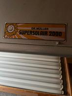 Gebruikte Zonnebank - Goed Werkend, Ophalen, Gebruikt, Zonnebank dubbelzijdig, 15 lampen of meer