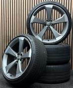 Originele 20 inch Audi Sport A5 S5 8W 5x112 ET34 Continental, Ophalen, Banden en Velgen, ., 20 inch