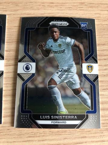 Panini Prizm Premier League Luis Sinisterra RC beschikbaar voor biedingen