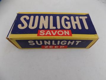 Vintage stuk zeep Sunlight jaren 60 brocante verzamelen beschikbaar voor biedingen
