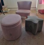 Kinderstoel met poefjes, Kinderen en Baby's, Kinderkamer | Inrichting en Decoratie, Ophalen of Verzenden, Zo goed als nieuw, Overige typen