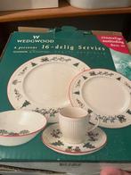 Wedgwood Windsor Kerstservies (AH), Ophalen, Zo goed als nieuw, Bord(en), Wedgwood