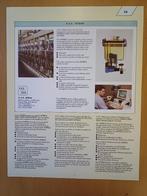 Folder S.A.E. Afikim melkmachines, Ophalen of Verzenden, Gelezen, Tractor en Landbouw