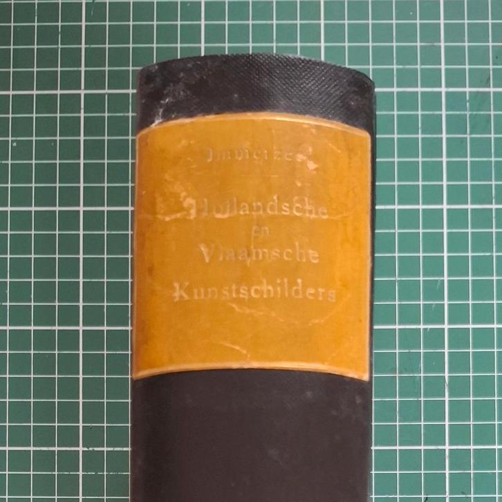 Immerzeel - Hollandsche en Vlaamsche Kunstschilders, Antiek en Kunst, Antiek | Boeken en Bijbels, Ophalen of Verzenden