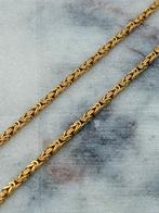 14 karaat gouden koningsketting massief 50 cm nieuw, Nieuw, Ophalen of Verzenden, Nvt, Nvt