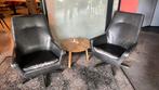 2 gebruikte draai stoelen. Zitgen lekker leer is afgesleten., Ophalen, Zo goed als nieuw, Leer