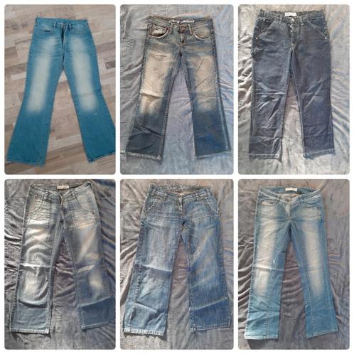 6 jeans spijkerbroeken, Kleding | Dames, Dames-kledingpakketten, Gedragen, Maat 38/40 (M), Ophalen of Verzenden