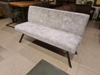 Nieuwe eetkamerbank 150cm adore velvet grijs €300, Ophalen, Drie, ., Nieuw
