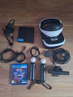 PlayStation VR set met vr worlds en 2 move controllers, Niet beschikbaar, Ophalen of Verzenden, Zo goed als nieuw, Sony