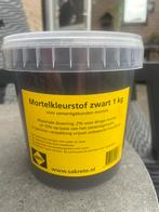Mortel kleurstof zwart, voeg kleurstof zwart, Doe-het-zelf en Verbouw, Metselstenen, Ophalen of Verzenden, Nieuw, Bakstenen