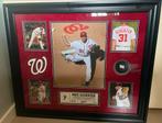 Max Scherzer MLB Ingelijst Aandenken, Verzamelen, Ophalen of Verzenden, Zo goed als nieuw, Overige sporten, Poster, Plaatje of Sticker
