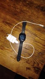 One2track Belhorloge Zwart - Werkende Simkaart, Sieraden, Tassen en Uiterlijk, Horloges | Kinderen, Ophalen of Verzenden, Gebruikt