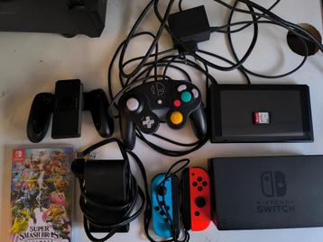 Nintendo Switch + Smash Bundle beschikbaar voor biedingen
