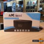 AIC Bluetooth Wekkerradio Zwart, Witgoed en Apparatuur, Wekkers, Flex Ltd., Zo goed als nieuw, https://flex.com/contact-us, Nobelstraat 10, 5807 GA Oostrum
