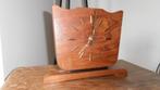 Jakob Palmtag +/- '30-40 - Messing/Hout tafelklok, 220v, Ophalen of Verzenden