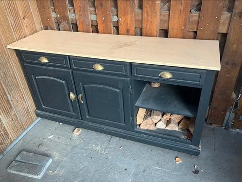 Buitenkeuken/buitenkast op wielen, Tuin en Terras, Buitenkeukens, Gebruikt, Vrijstaand, Ophalen