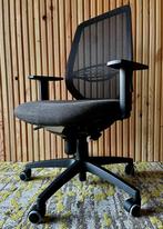 Bureaustoel Luxy Post nieuw 299 € Design met netweave rug., Nieuw, Bureaustoel, Bruin, Ophalen