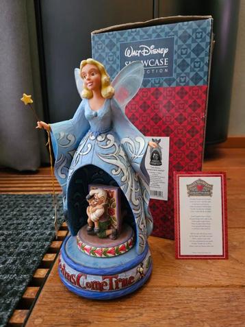 Jim Shore Disney Traditions beeld Pinokkio werkend muziek beschikbaar voor biedingen