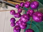 kerstballen op stok paars kunststof, Diversen, Kerst, Ophalen of Verzenden, 'T Olde Gre-j, Info@toldegrej.nl, Endepoelstraat 20f Didam