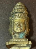 Antiek bronzen beeld van een godheid, Ophalen of Verzenden